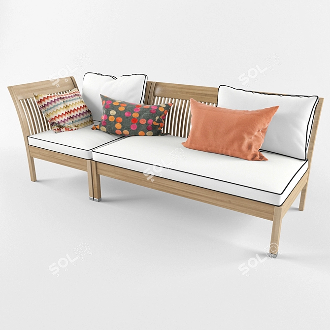 Essence Sofa: Ultimate Atmosphera Elegance 3D model image 1