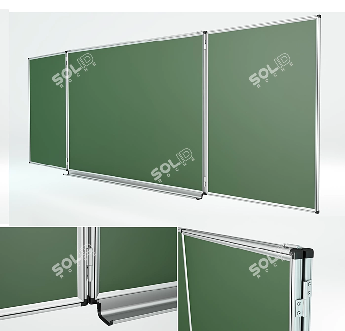 Versatile School Board: For Close and Distant Plans 3D model image 1