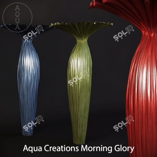 Morning Glory Floor Lamp 3D model image 1