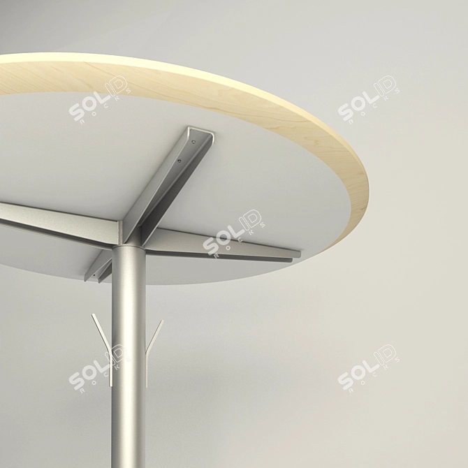 BILSTA IKEA High & Low Stools 3D model image 2