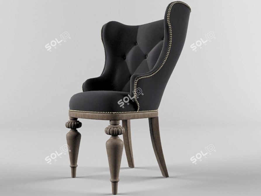 Comfort Plus Chair 3D model image 1