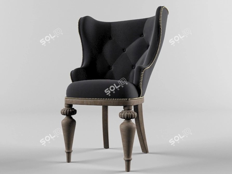 Comfort Plus Chair 3D model image 2