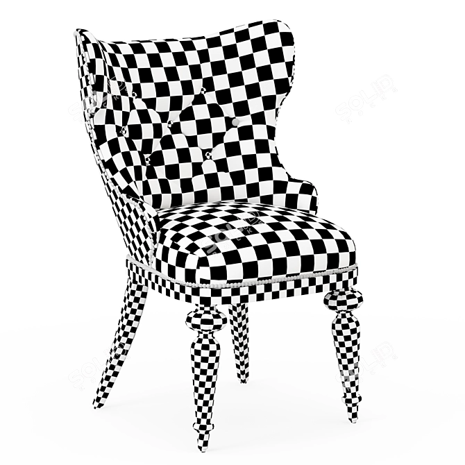 3ds Max Gamecock Chair: V-Ray 2.40.03, obj, fbx Formats 3D model image 2