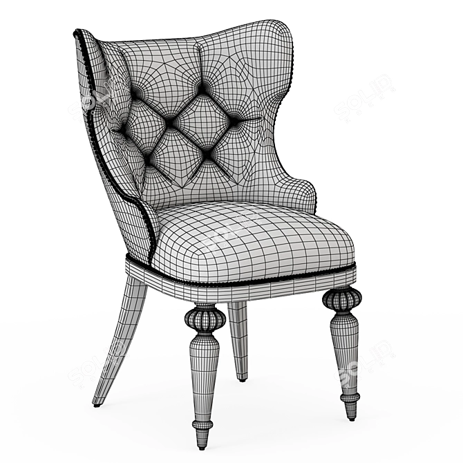 3ds Max Gamecock Chair: V-Ray 2.40.03, obj, fbx Formats 3D model image 3