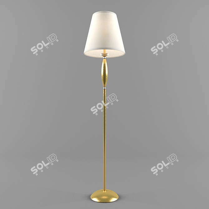 Elegant Floor Lamp - Ø 385 x H 1670 mm 3D model image 1