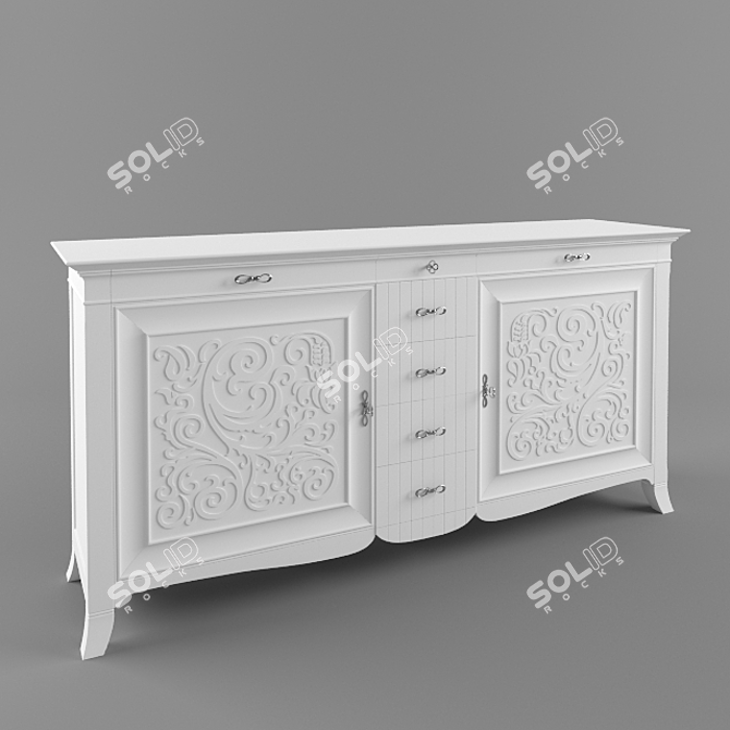 Deco Collection: Francesco Pasi Chest 3D model image 1