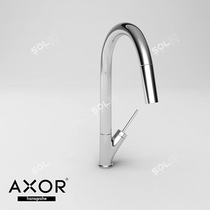 Axor Starck Kitchen Faucet 3D model image 1