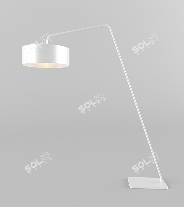 Elegant Leila Davide Negri Torch 3D model image 2