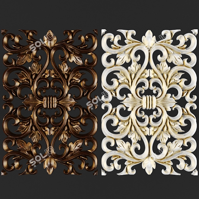 Artisan Thread: Embellish with Elegance 3D model image 1