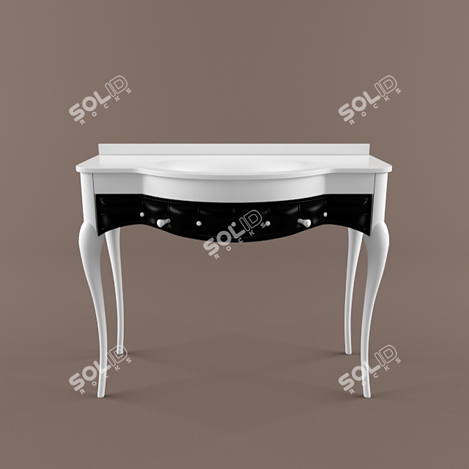 Luxury Capitonne Drawers: IL TEMPO Collection 3D model image 2