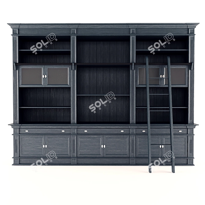 Devina Nais Library: Elegant and Spacious 3D model image 1