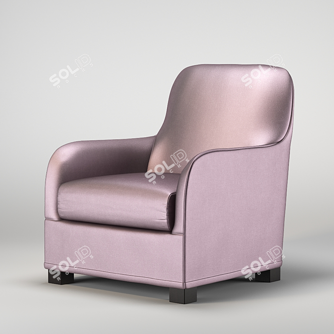 Elegant casamilano Benny Chair 3D model image 1