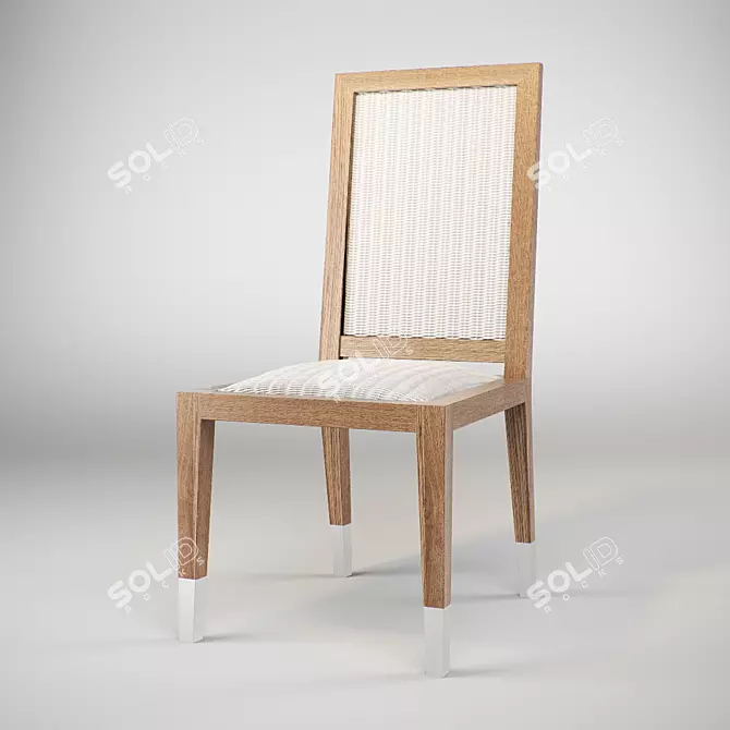 Smania Sorrento - Elegant and Compact Chair 3D model image 1