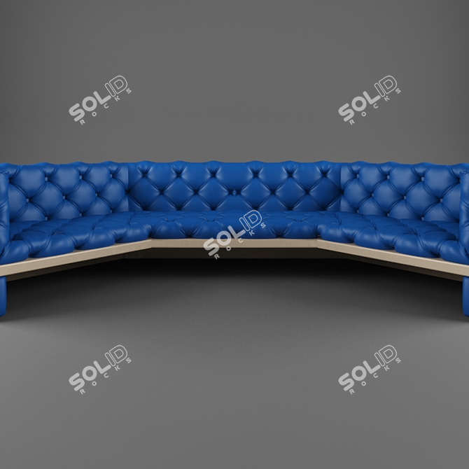 Cosy Corner Sofa 3D model image 2