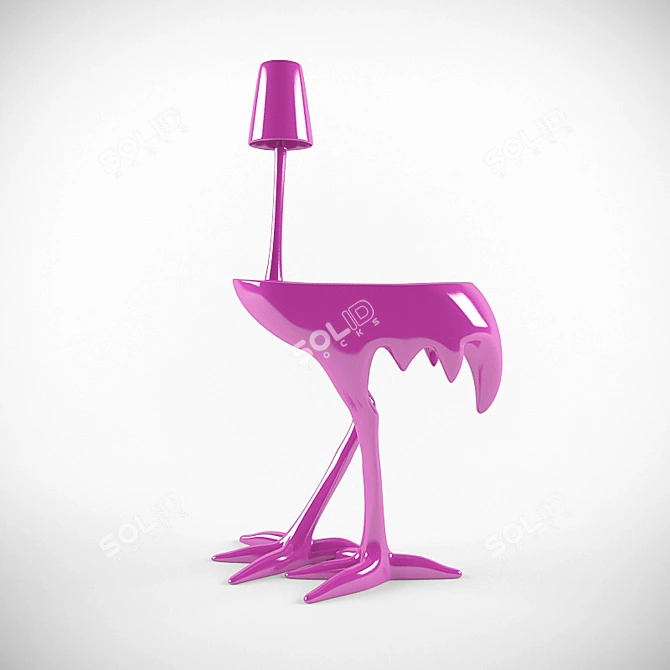 Flamingo Coffee Table 3D model image 2