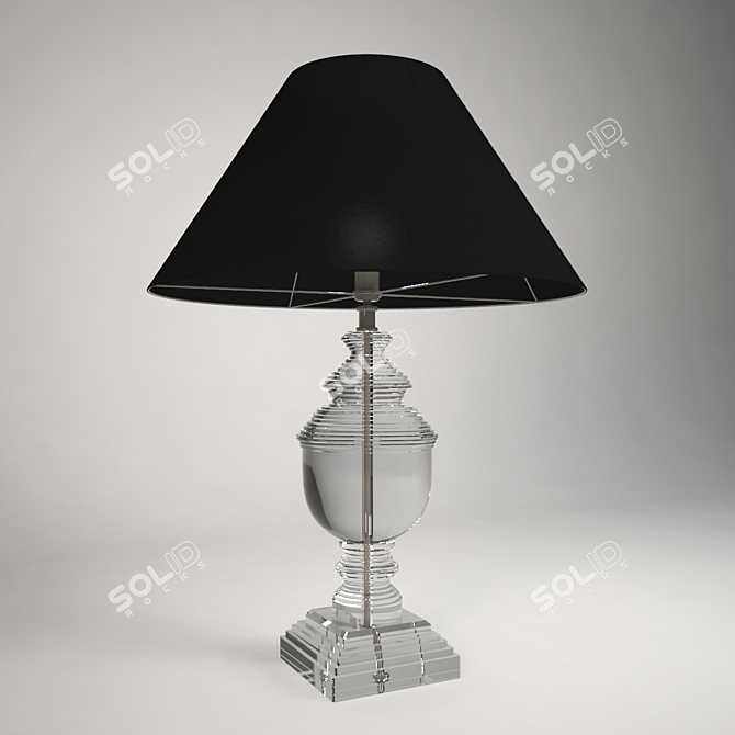 Elegant Eichholtz Table Lamp 3D model image 1