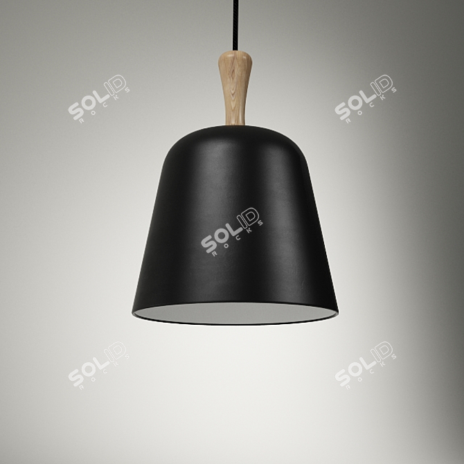 Stylish Boconcept Pendant Lamp 3D model image 1