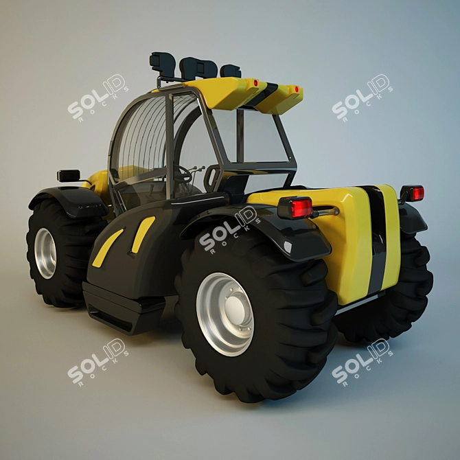 Off-Road Beast: High-Quality Truck SUV 3D model image 2