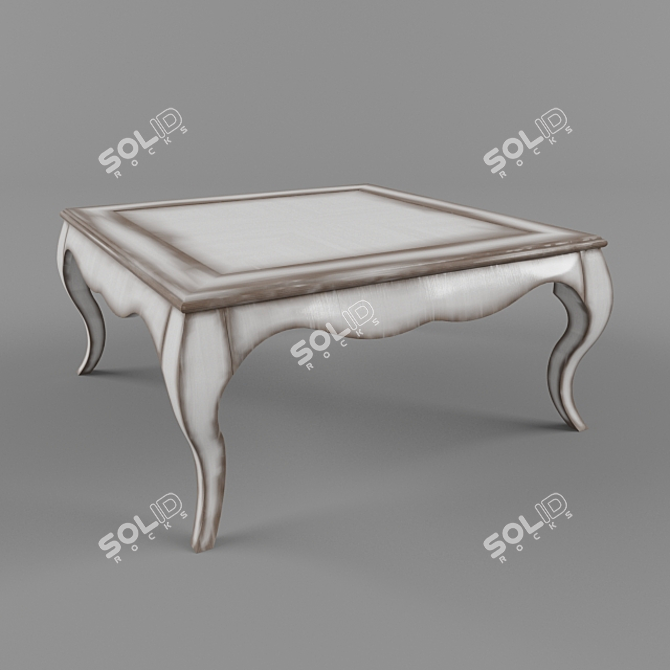 Timeless Elegance: Classic Coffee Table 3D model image 1