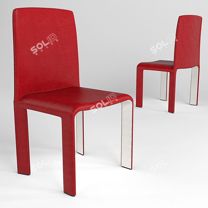 Title: Elevate Your Space with the Homedesign Mosku Chair 3D model image 1