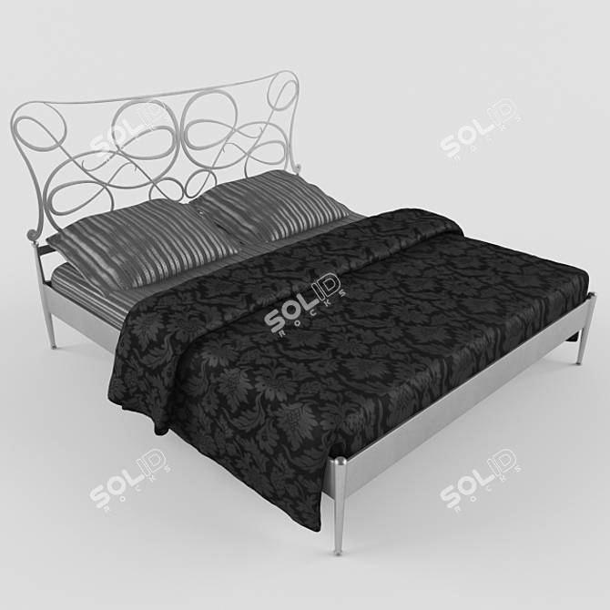 Ultimate Comfort Bed - Cantori 3D model image 2