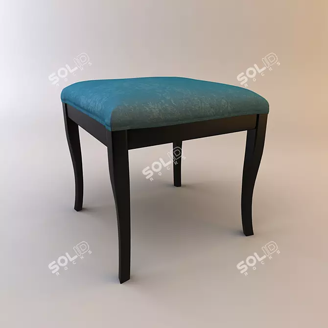 Stylish Seven Sedia Puff 3D model image 1