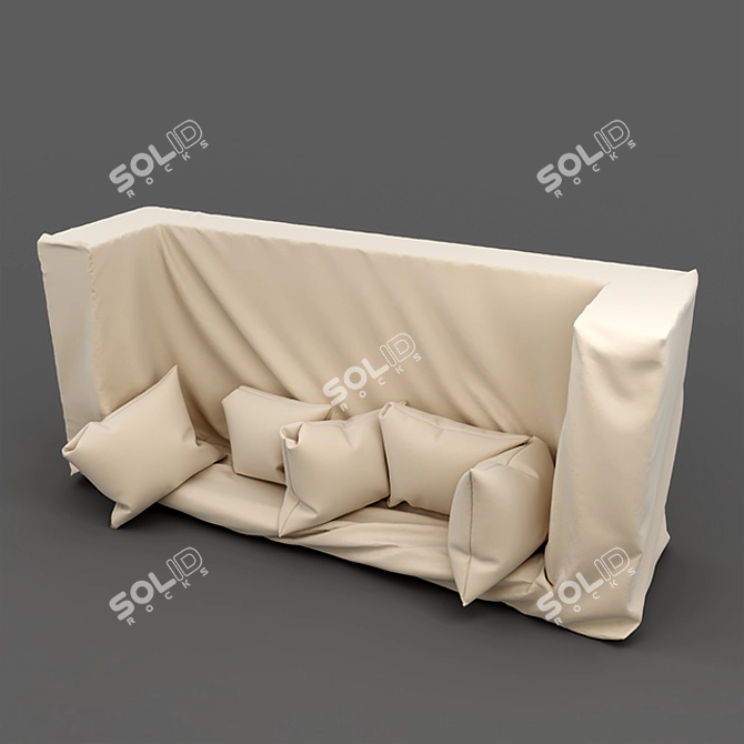 Dream Comfort Pillows 3D model image 1