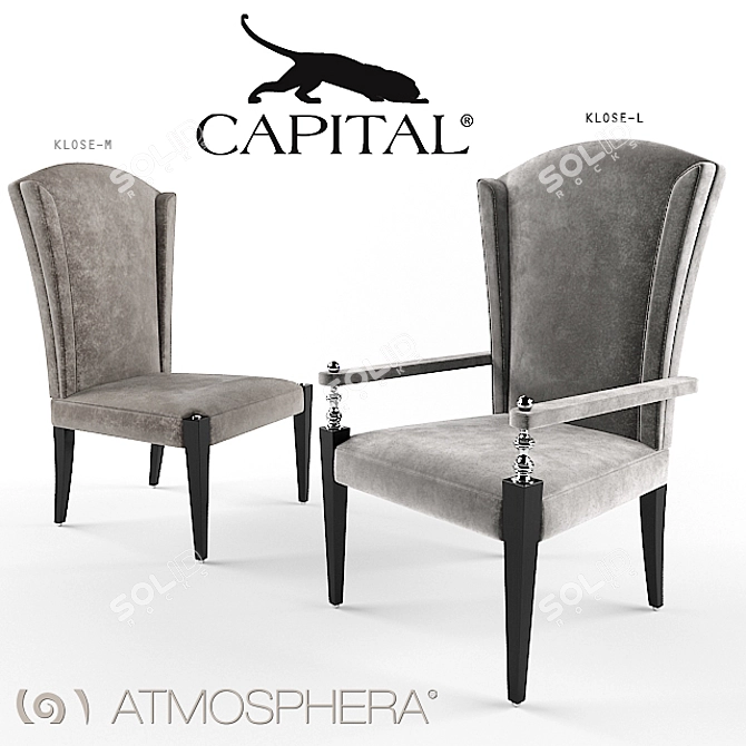 Atmosphera Klose: Stylish, Compact, and Functional 3D model image 1