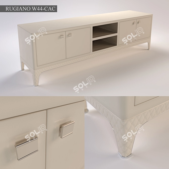 Elegant TV Stand by RUGIANO 3D model image 1