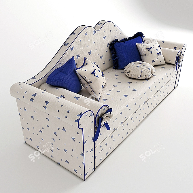 CozyDreams Ally Bed 3D model image 2