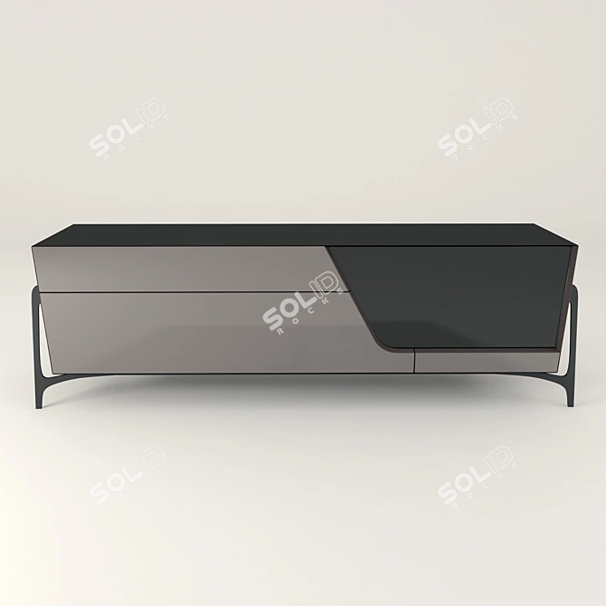 Mercedes-Benz Style Chest: MBS 005 3D model image 2