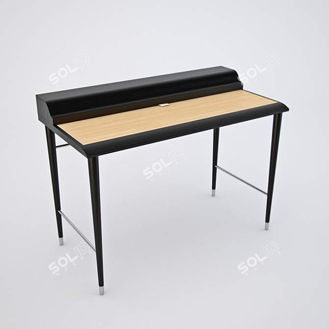 Stellarworks Laval Writing Desk 3D model image 1