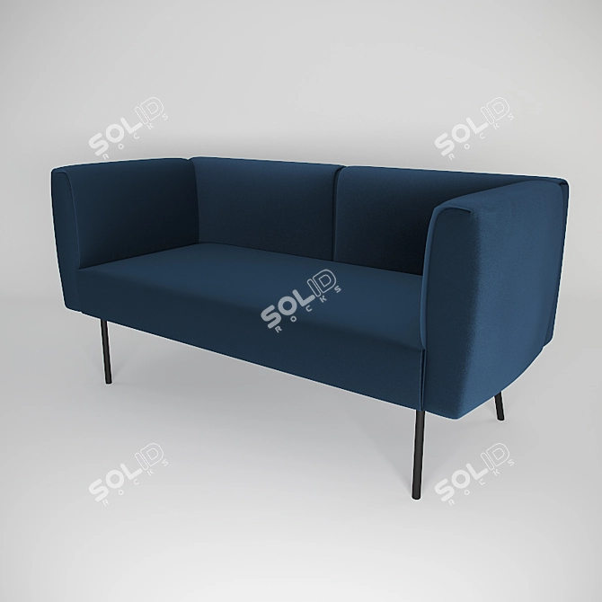 Elegant Novamobili Onni Sofa 3D model image 1