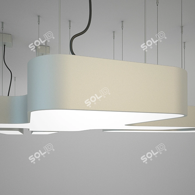 HALLA RUNDO Series Downlights 3D model image 2