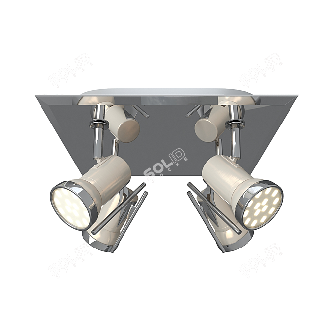 EGLO TAMARA: Sophisticated Spot Lighting 3D model image 3