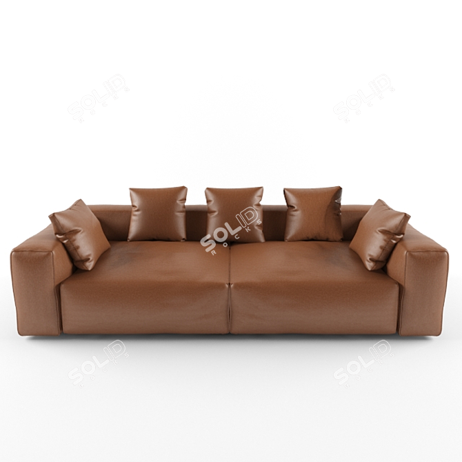 Restoration Hardware Cor Elm Sofa 3D model image 1