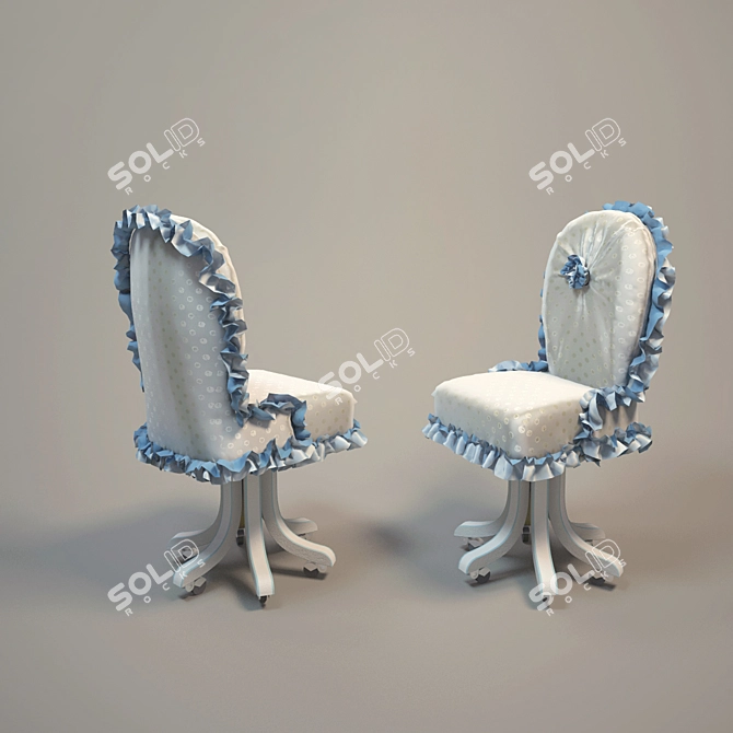 Sophie Collection: Italian Children's Furniture by Ebanisteria Bacci 3D model image 2