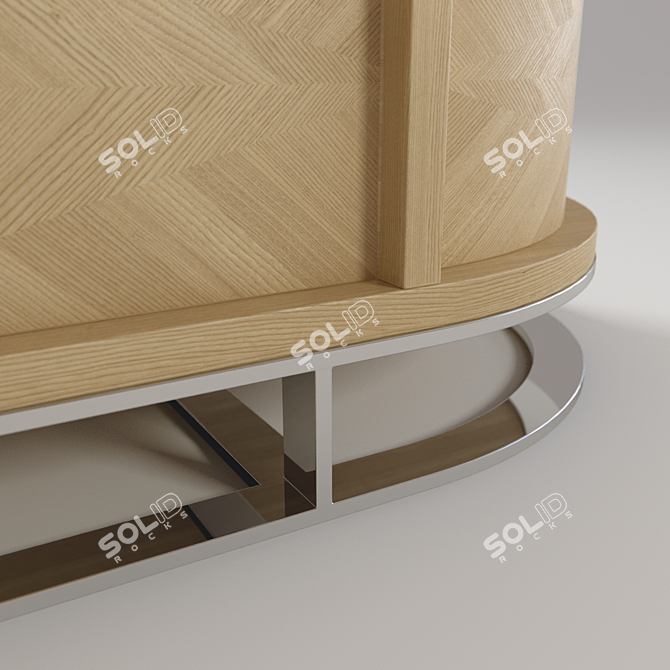 Modern Chest of Drawers - DV151 3D model image 2