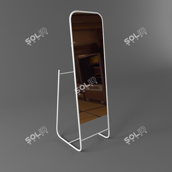 Elegant Reflections: IKEA Knapper 3D model image 3