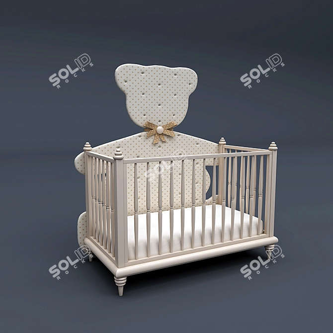 Italian Children's Bed Gulliver ALTAMODA GUL13 3D model image 1