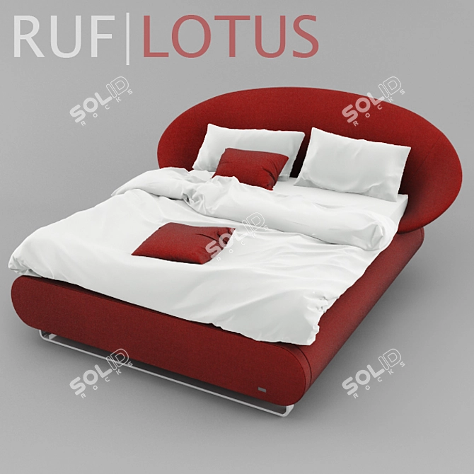 Lotus Rooftop Bed 3D model image 3