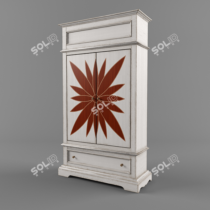 Campagna Umbra Provence Wardrobe 3D model image 1