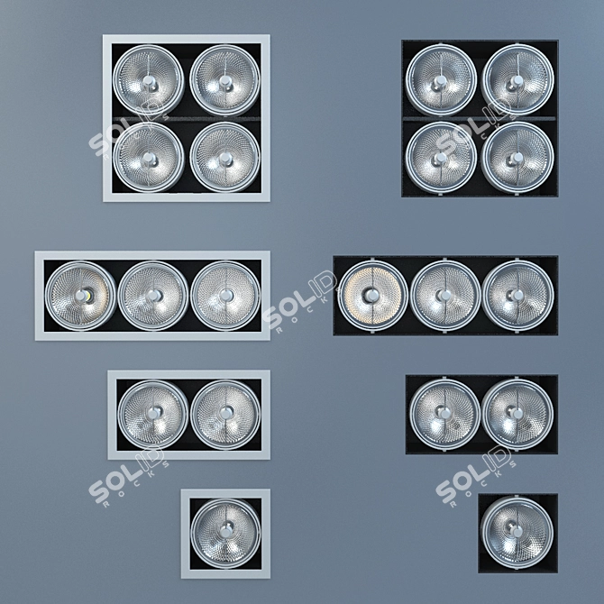 ArkosLight Orbital Recessed CMD 3D model image 2