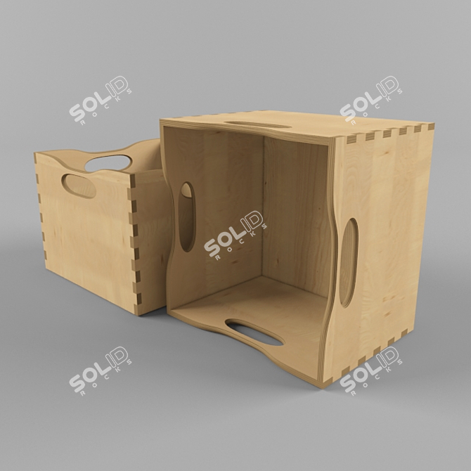 Enran Kids Rotating Locker 3D model image 2