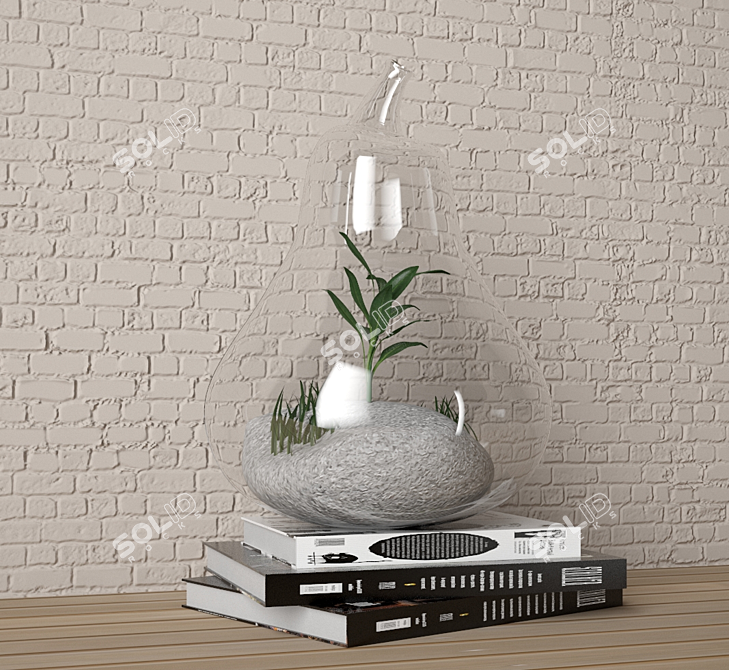 Elegant Home Decor Piece 3D model image 1