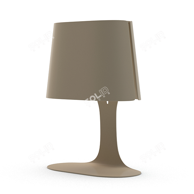 Sleek Baku Calligaris Table Lamp 3D model image 1