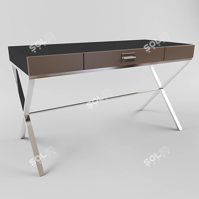 Uttermost Lexia Desk - Elegant and Functional 3D model image 1