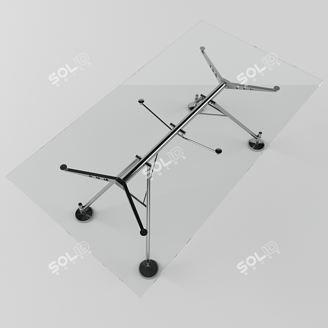 Futuristic Nomos Table: Versatile & Innovative 3D model image 3