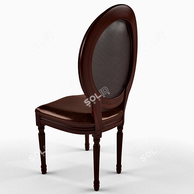 Zeus Chair: Sleek & Stylish 3D model image 2