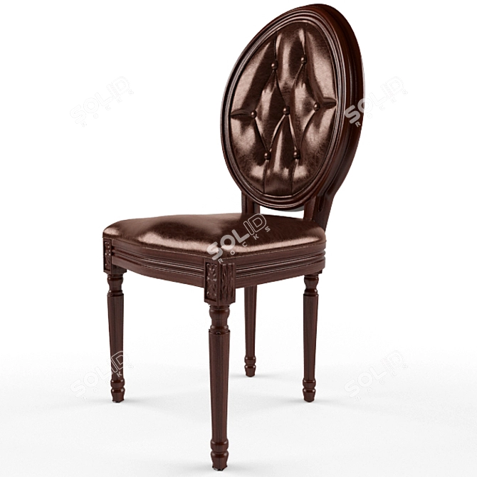 Zeus Chair: Sleek & Stylish 3D model image 3